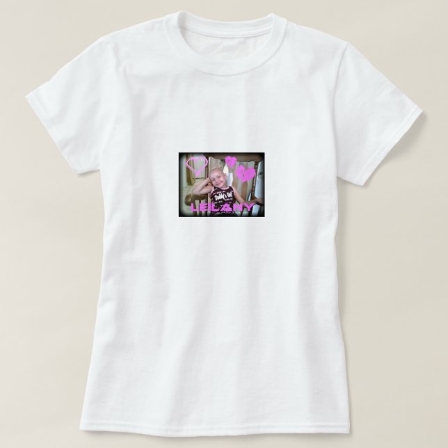 Leilanys orsakar kvinna baby - dockautslagsplats tee (Design framsida)