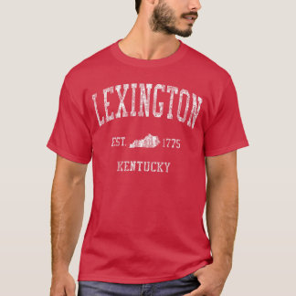 Leington Kentucky KY Vintage Sport Design fri T Shirt