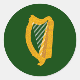 Leinster (Irland) flagga Runt Klistermärke