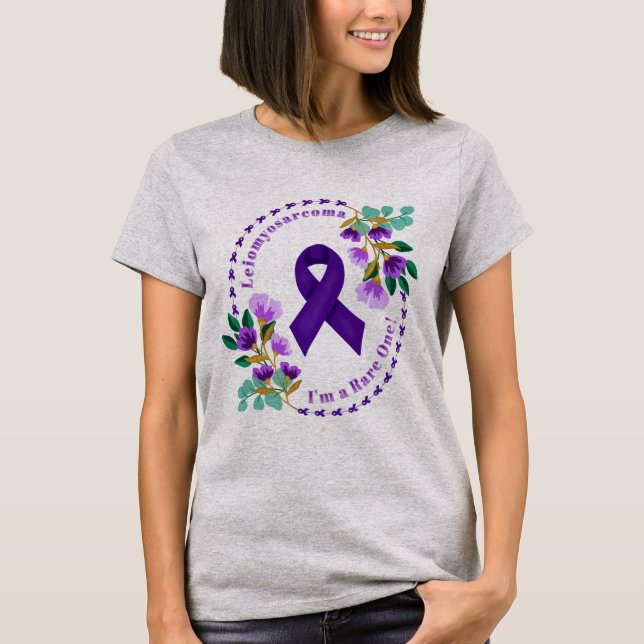 Leiomyosarcoma Awareness T-shirt (Framsida)