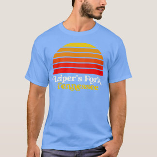 Leipers Fork Tennessee Retro Sunset Nashville T Shirt