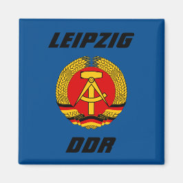 Leipzig, DDR - Deutsche Demokratische Republik Magnet
