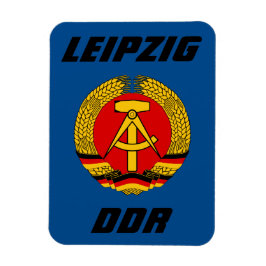 Leipzig, DDR - Öster Tyskland Magnet