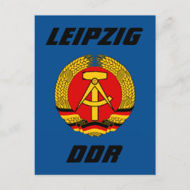 Leipzig, DDR - Öster Tyskland Vykort
