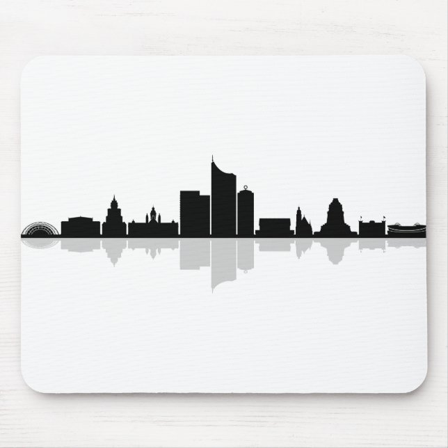 LEIPZIG Deutschland City Skyline Silhouette Musmatta (Framsidan)