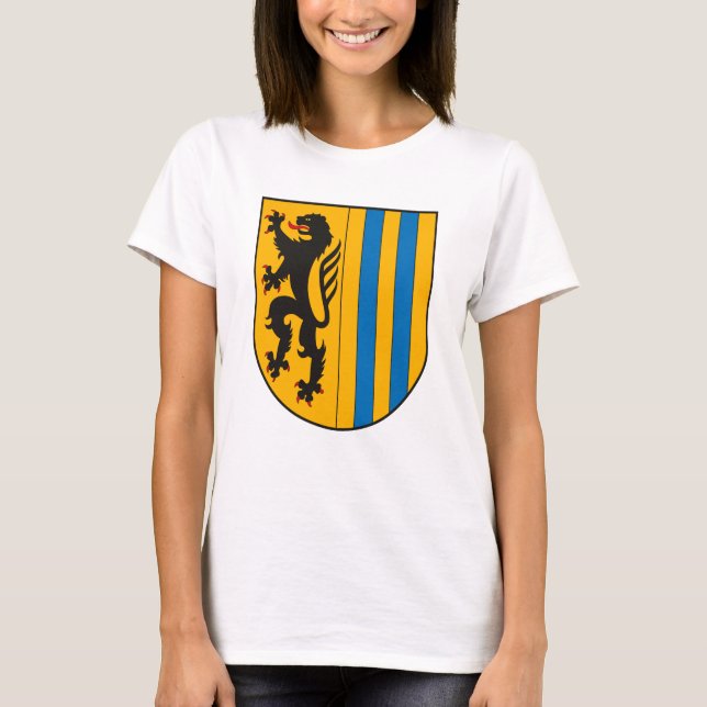 Leipzig Jackar av Arm T-shirt (Framsida)