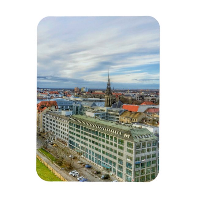 Leipzig, Tyskland Magnet (Vertikal)