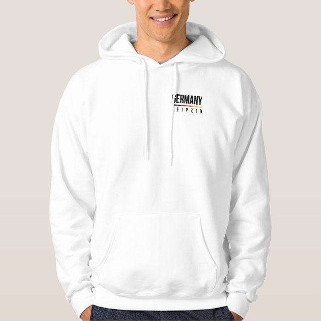 Leipzig Tyskland Sweatshirt (Framsida)