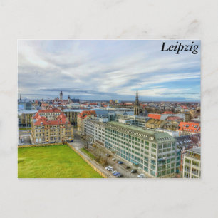 Leipzig, Tyskland Vykort