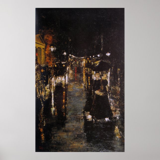 Leipziger Straße Poster (Framsidan)