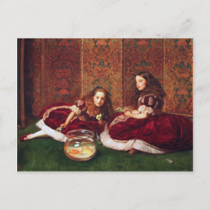 Leisure Hours - John Everett Millais Vykort