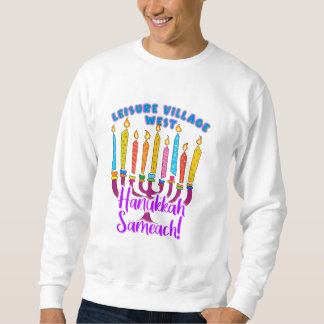 Leisure Village Väster Hanukkah Sweatshirt