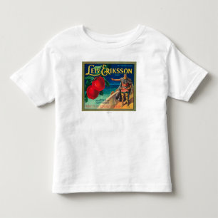Leiv Eriksson Apple etikett - Cashmere, WA Tee Shirt