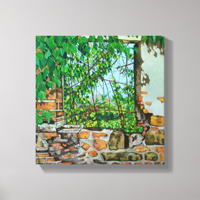 Lejdans vy 2008 canvastryck (Framsida)