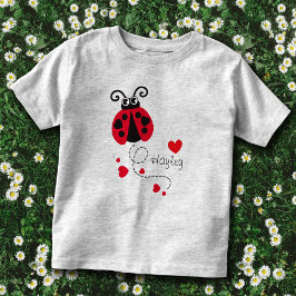 Lejdbuskhjärtan röd namn t-shirt
