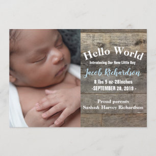 Lejdvirke westerna land Baby Meddelande