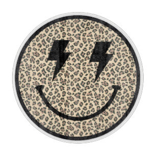 Lejerläder Bult Ögon Smile