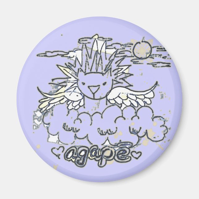 lejon3 magnet (Framsidan)