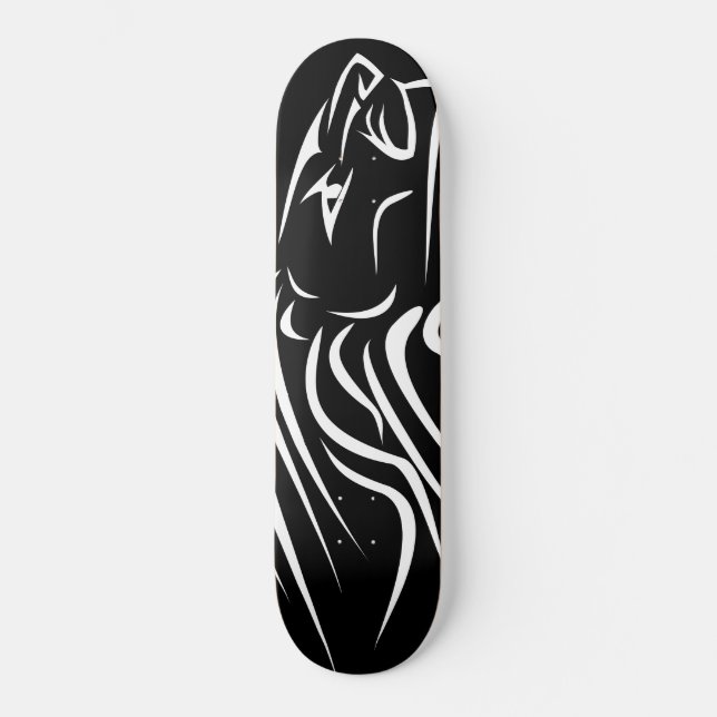 Lejon 03 mini skateboard bräda 18,5 cm (Framsida)