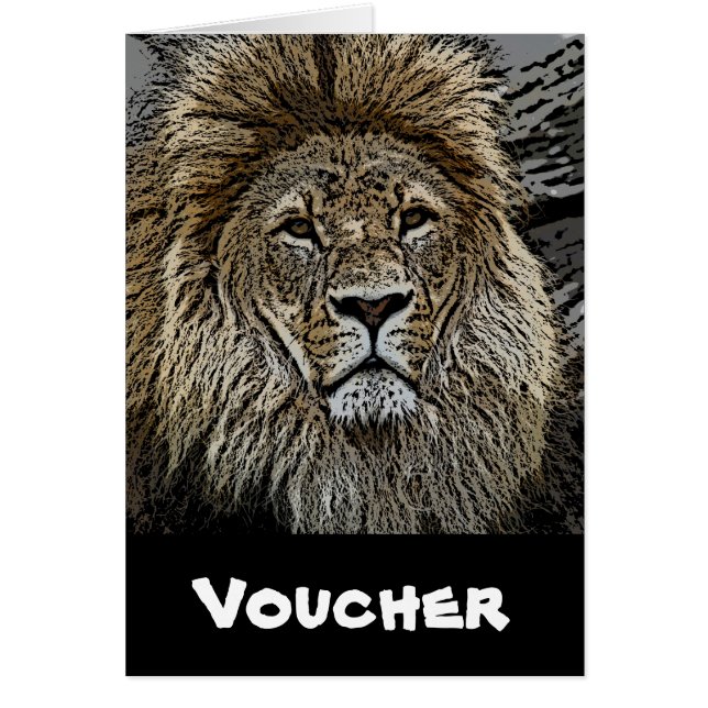 Lejon_2015_0501 Hälsningskort (Framsidan)