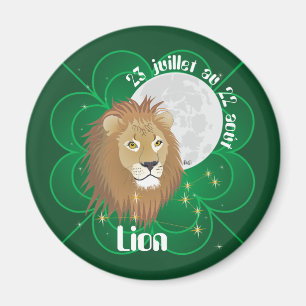 Lejon 23 juillet au 22 août Magnet