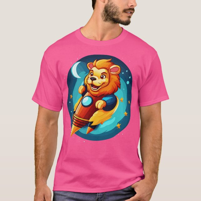 Lejon 2 t shirt (Framsida)