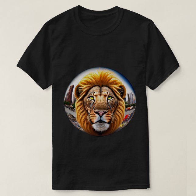 lejon 50 x 50 001 t shirt (Design framsida)