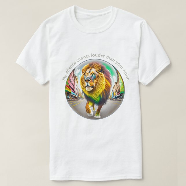lejon 50x50 002 T-Shirt (Design framsida)