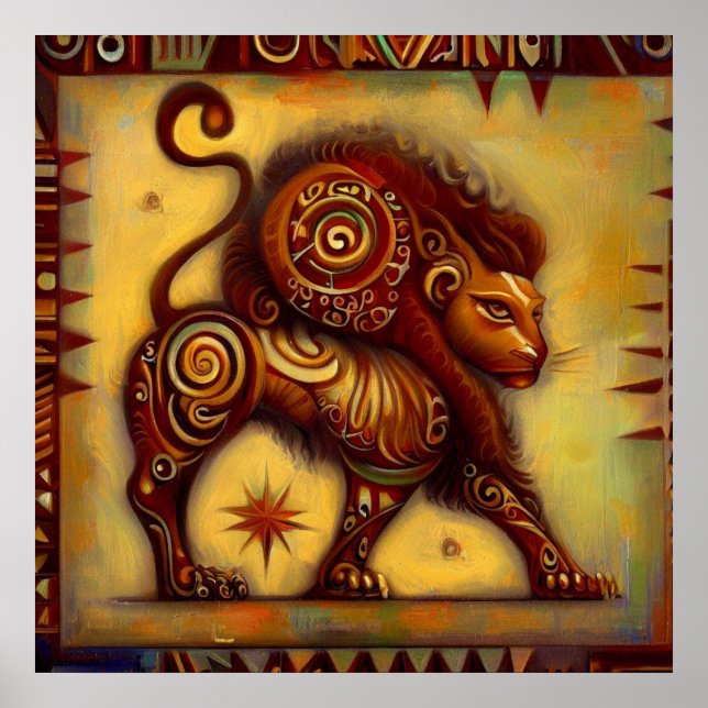 Lejon 5 poster (Framsidan)