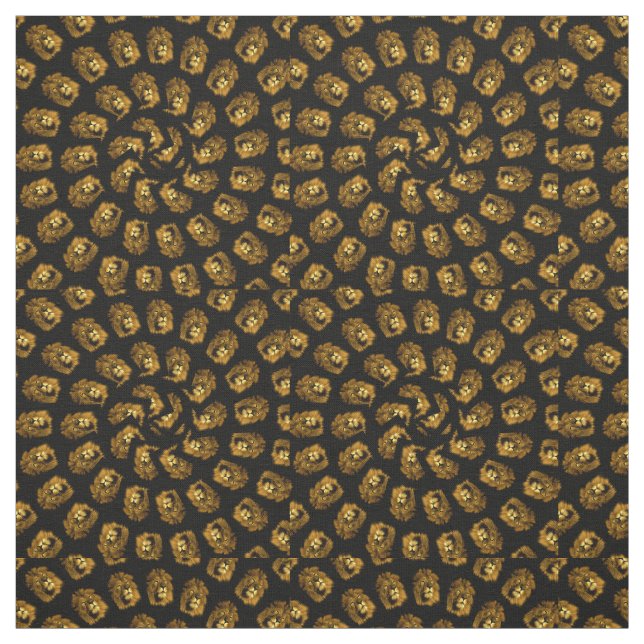 Lejon Abstrakt Art. Tyg (Provkarta)