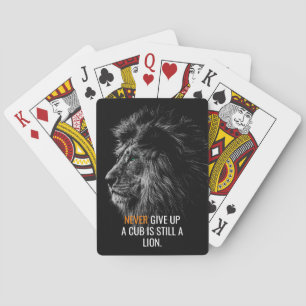 Lejon aldrig Ge uppåt Casinokort