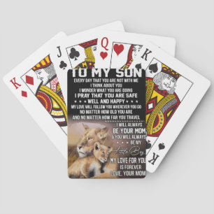 Lejon Älskare till min son Lejon Casinokort