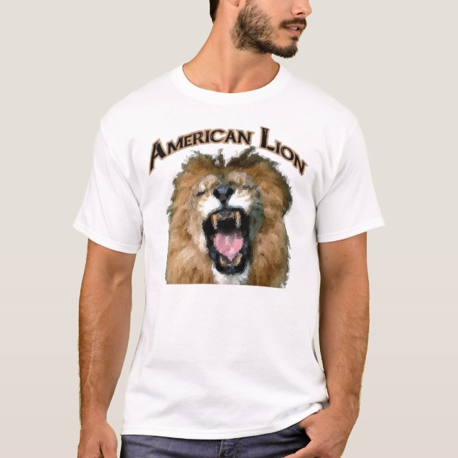 Lejon amerikan t-shirt (Framsida)