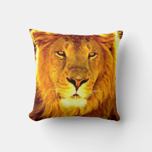 Lejon amerikansk MoJo Pillow Kudde