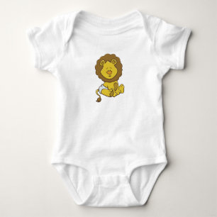 Lejon anpassadebaby t shirt