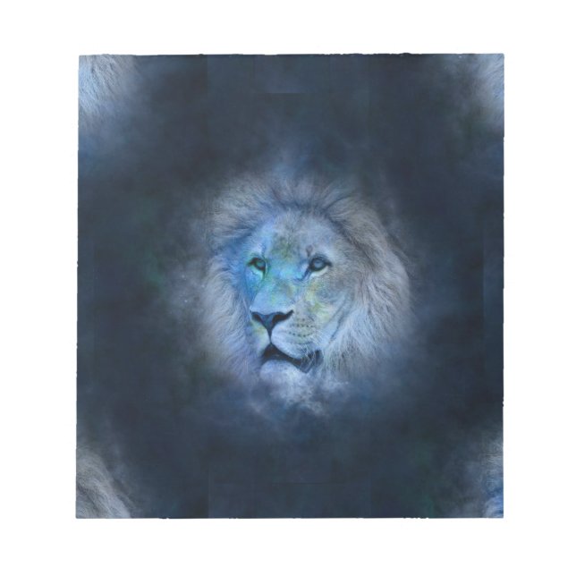 lejon anteckningsblock (Framsida)