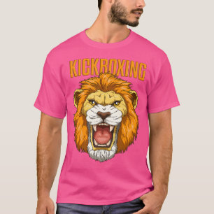 Lejon arg Kickboxning T Shirt