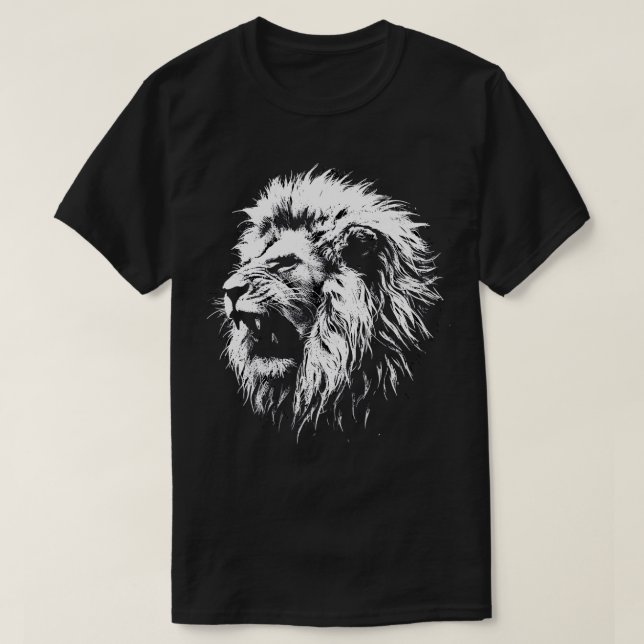 Lejon arg t shirt (Design framsida)