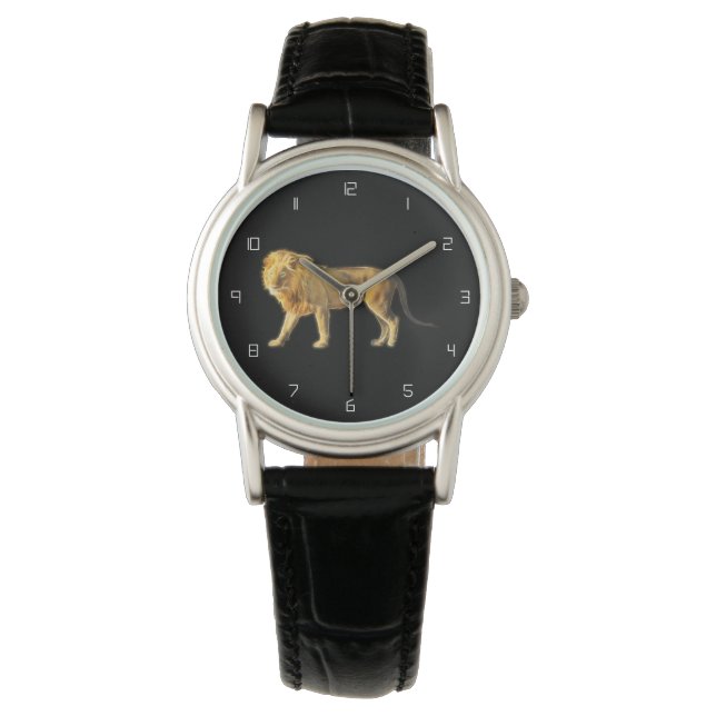 Lejon Armbandsur (Framsida)