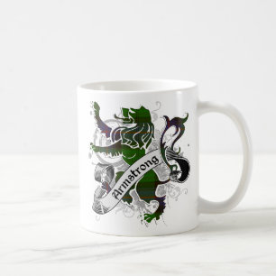Lejon Armstrong Tartan Kaffemugg