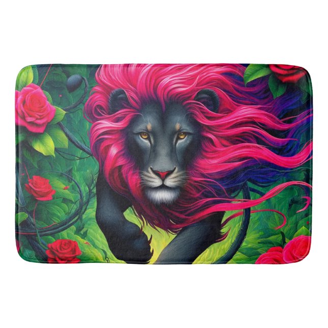 Lejon Art Bath Mat Badrumsmatta (Framsidan)
