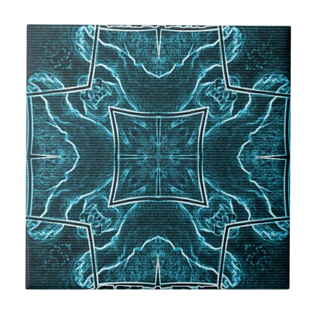 Lejon  Art-utskrift Kakelplatta (Framsidan)
