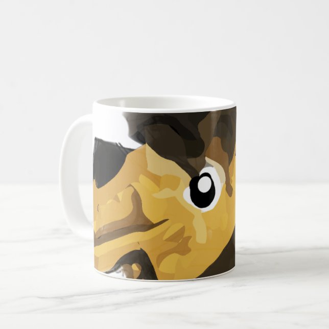 Lejon artikel kaffemugg (Framsida vänster)