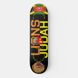 LEJON AV JUDAH 8 1/4-tums Skateboarddäck Mini Skateboard Bräda 18,5 Cm