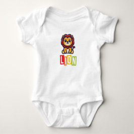 Lejon Baby Jersey Bodysuit T Shirt