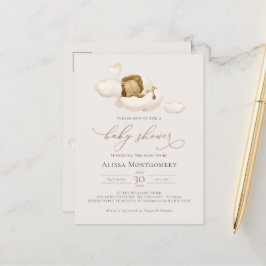 Lejon Baby Shower Vykort