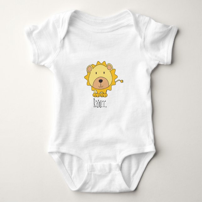 Lejon babyranka tee shirt (Framsida)