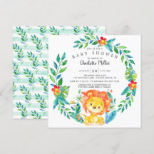 Lejon babystövel för Cute Jungle