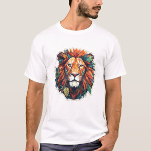 Lejon Beast Animal World Wildlife Beauty Discovery T Shirt