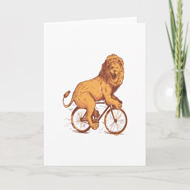 Lejon BICYCLE Kort (Framsida)